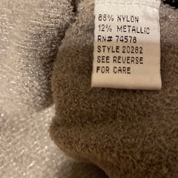 Sparkly cowl neck cache sweater - Picture 9 of 13